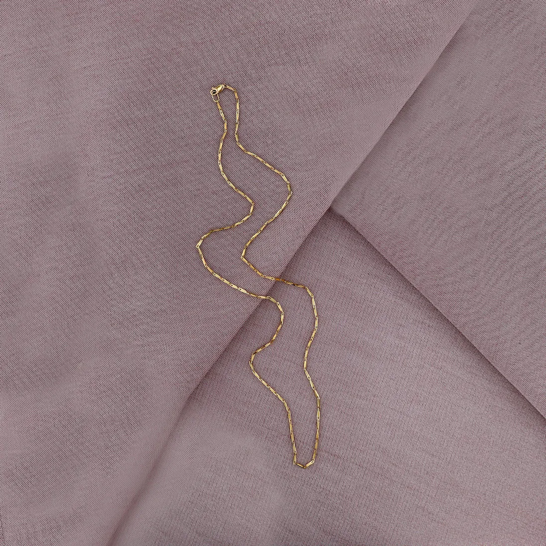 Corn chain 18K Gold Necklace
