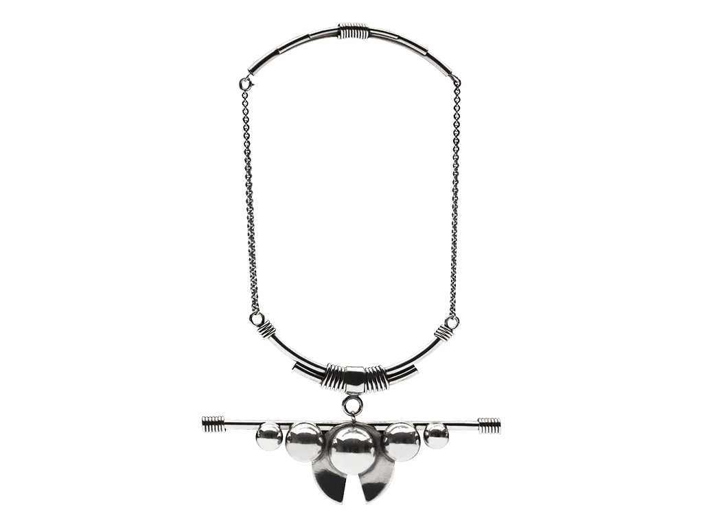 Cosmos Necklace Silver
