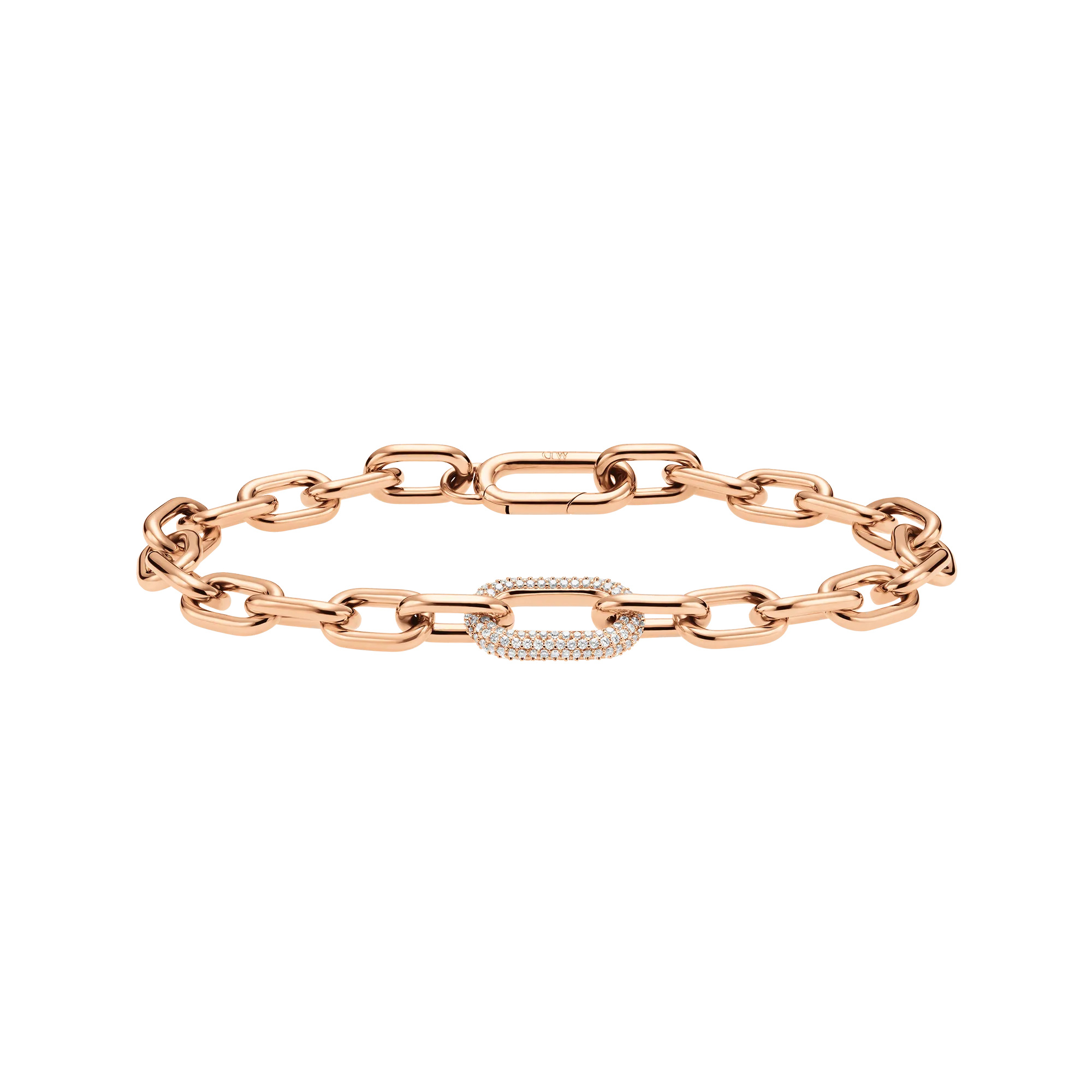 Crystal Link Bracelet Rose Gold Daniel Wellington