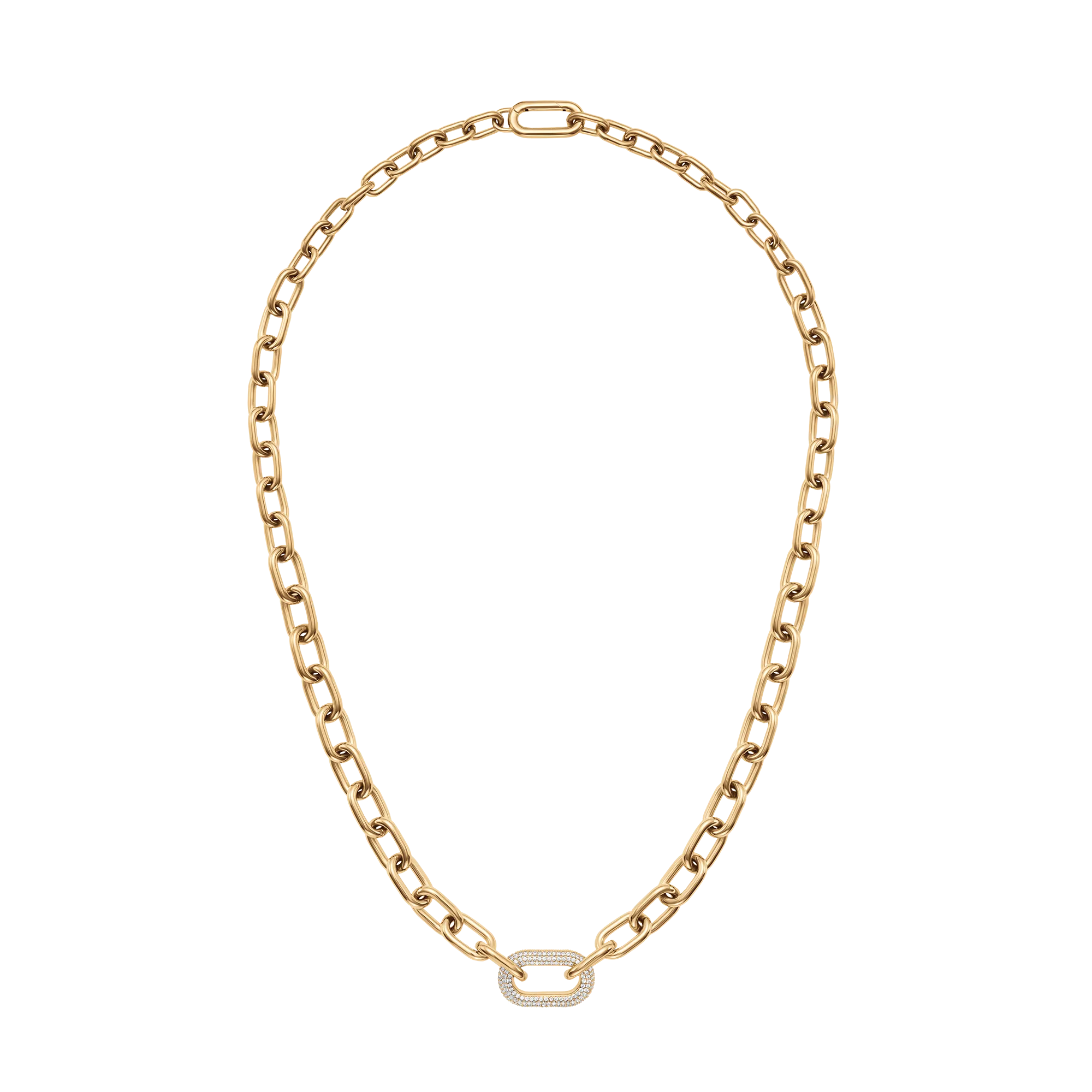 Crystal Link Necklace Gold Daniel Wellington