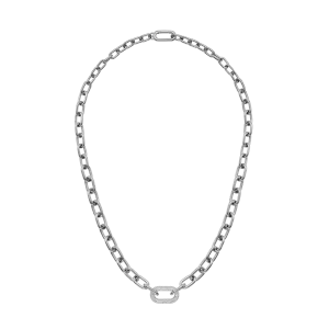 Crystal Link Necklace Silver Daniel Wellington