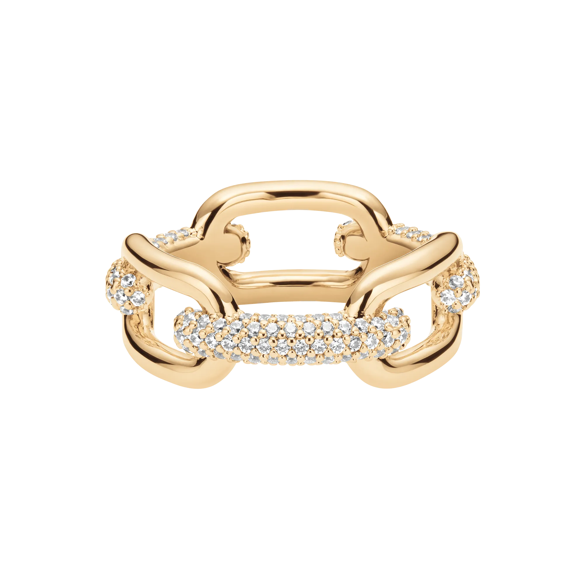 Crystal Link Ring Gold Daniel Wellington