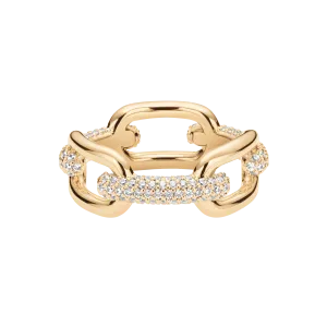 Crystal Link Ring Gold Daniel Wellington