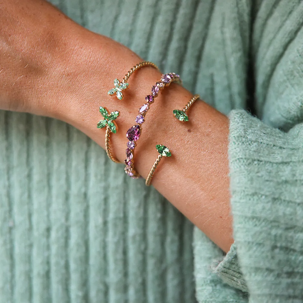Crystal Star Bracelet / Peridot Caroline Svedbom