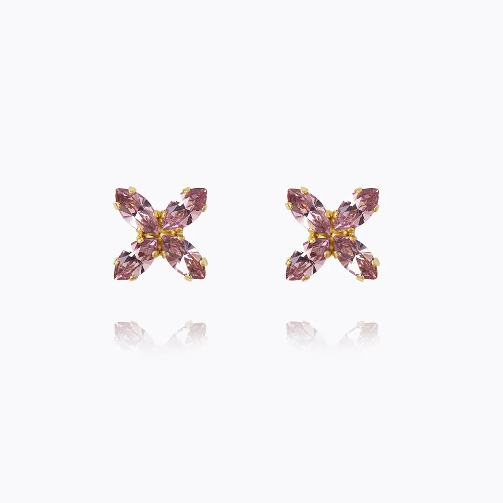 Crystal Star Earrings / Light Amethyst Caroline Svedbom