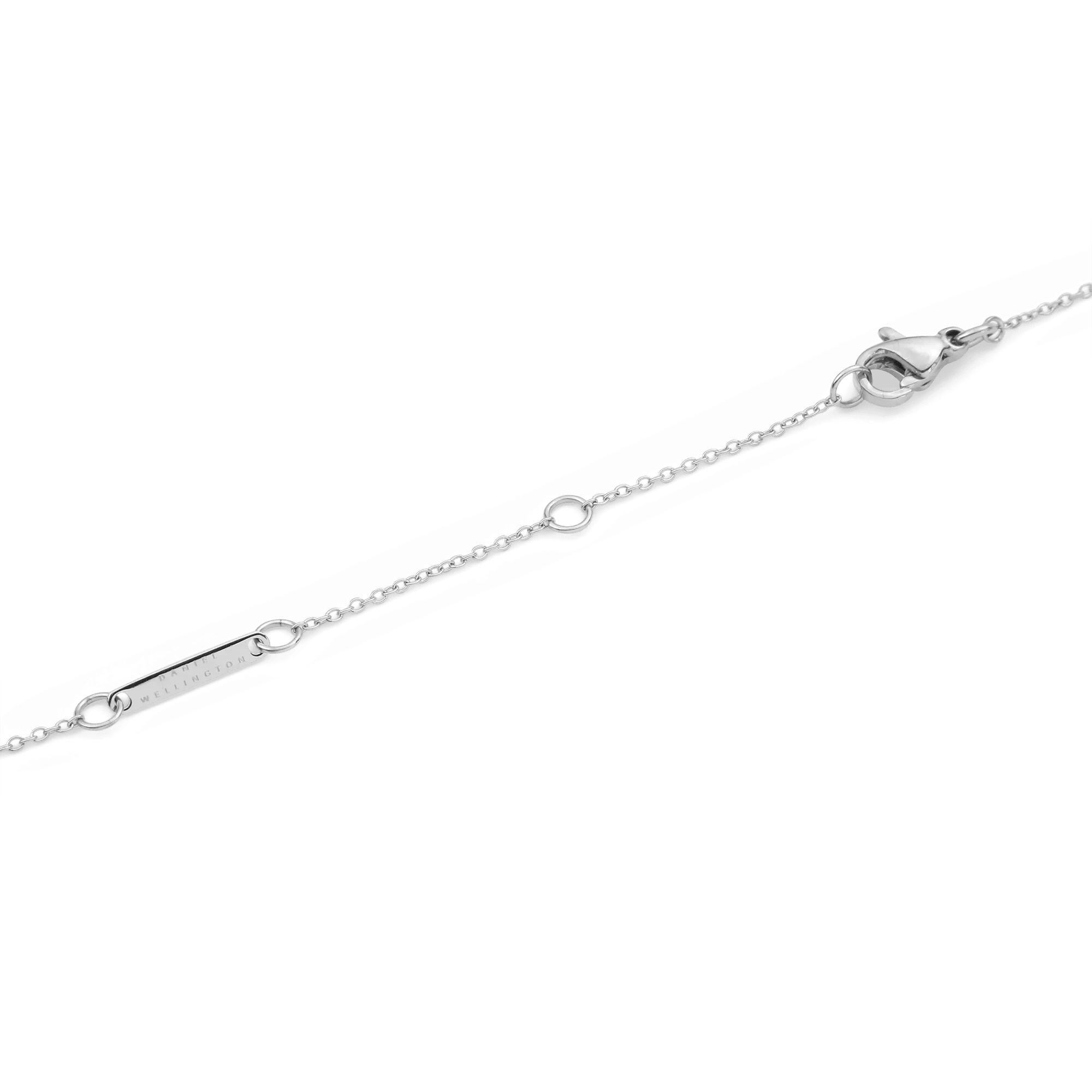 Crystal Zodiac Chain Necklace Silver Daniel Wellington