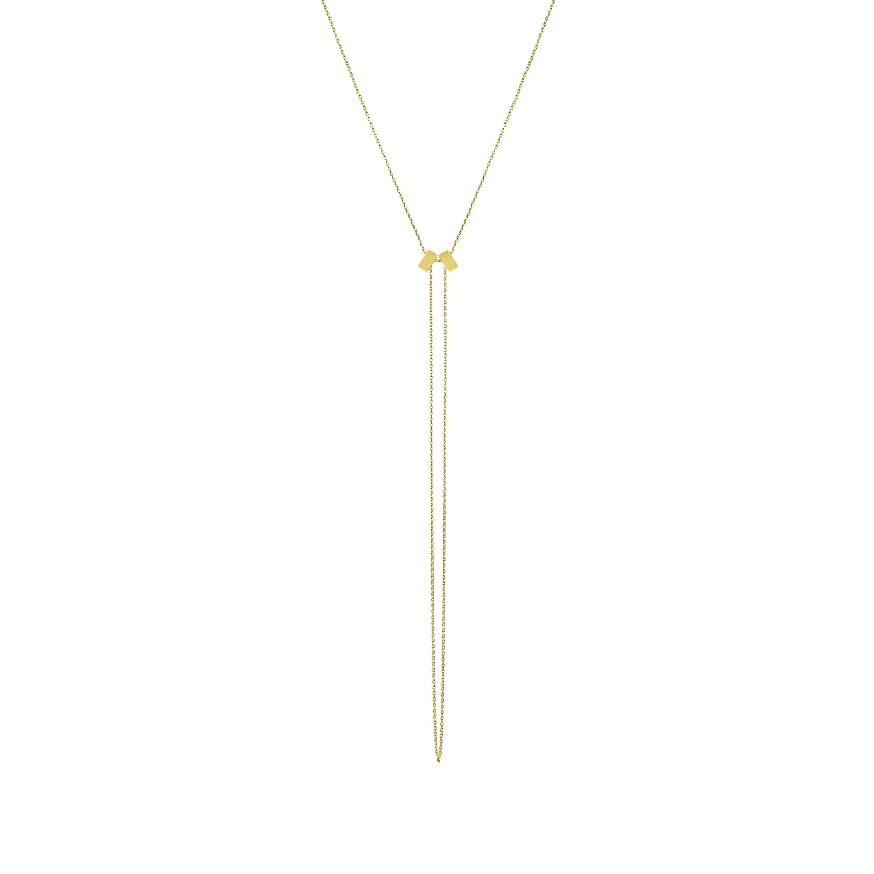 Cube 18K Gold Necklace