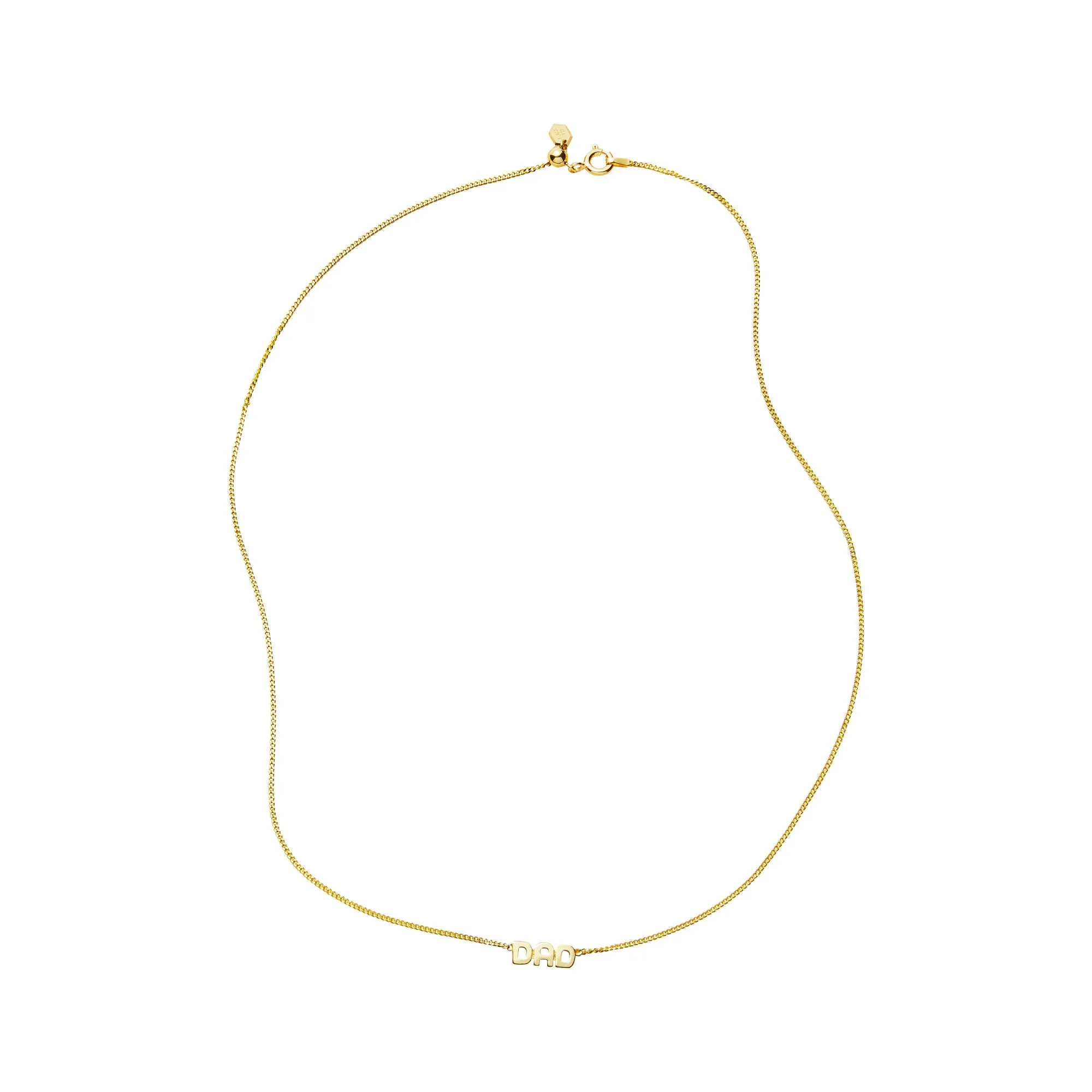 Dad Gold Plated Necklace