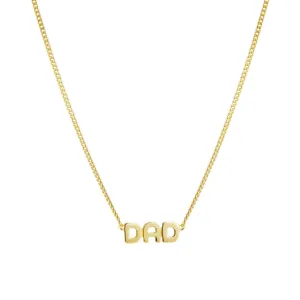 Dad Gold Plated Necklace