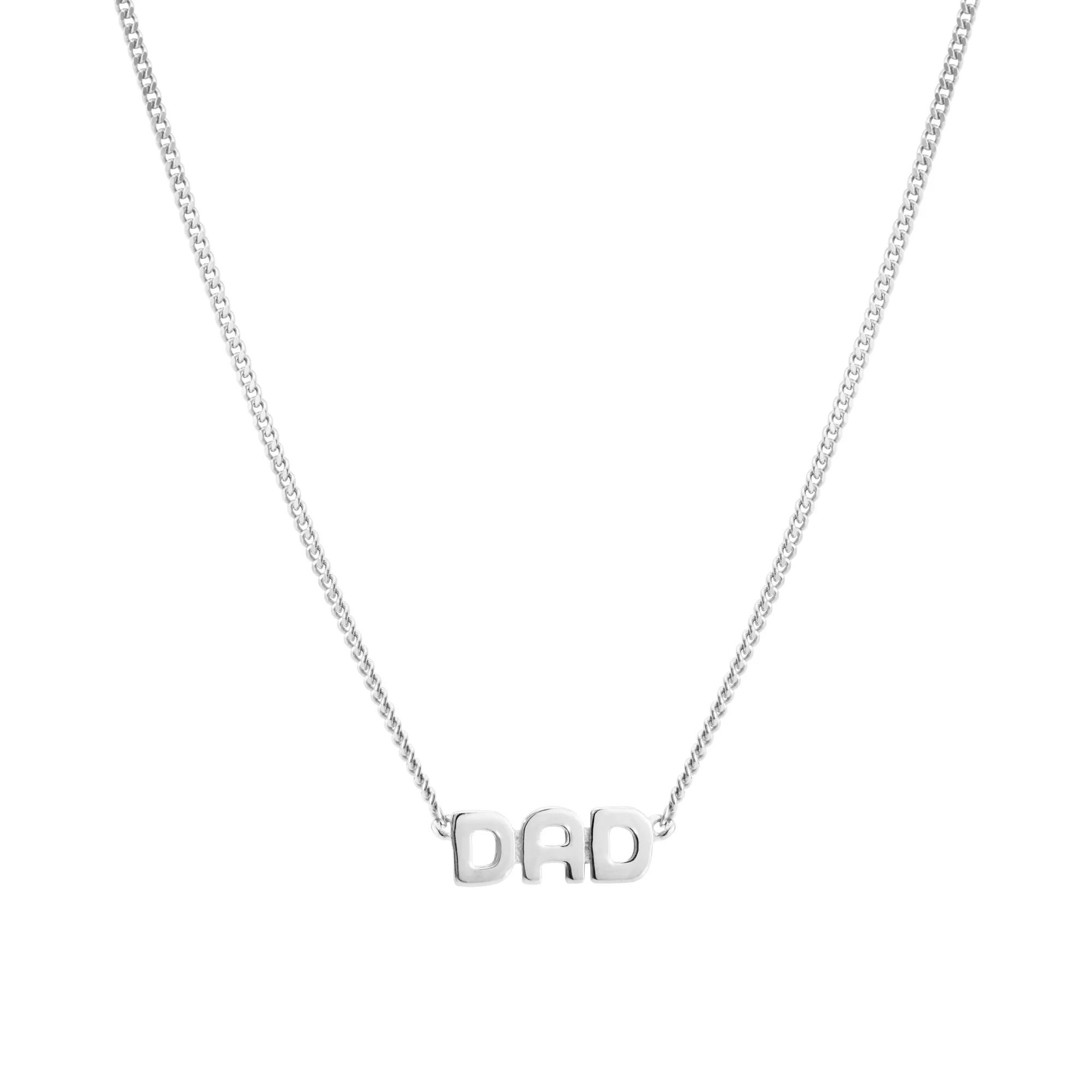 Dad Silver Necklace