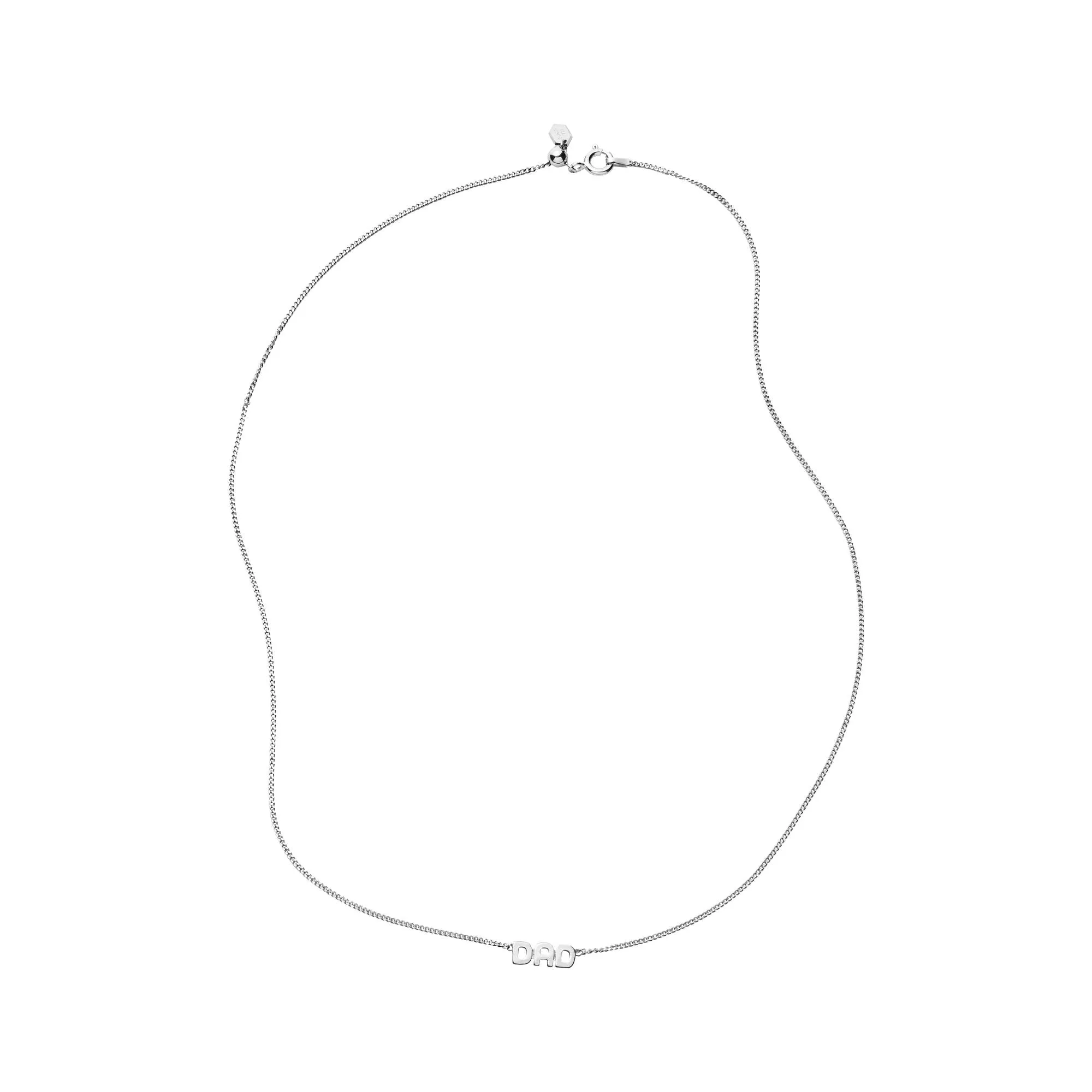Dad Silver Necklace