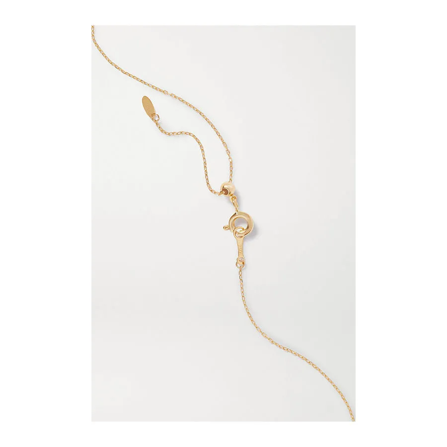 Danaé 18K Gold Necklace w. 11 Diamonds