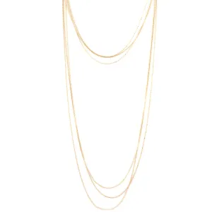 Delicate Multi Strand Necklace