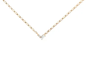 Diamond Heart 14K Gold Necklace