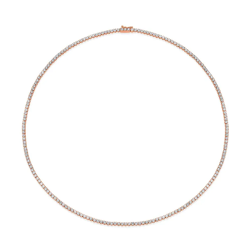 DIAMOND HEPBURN CHOKER 16" Anita Ko