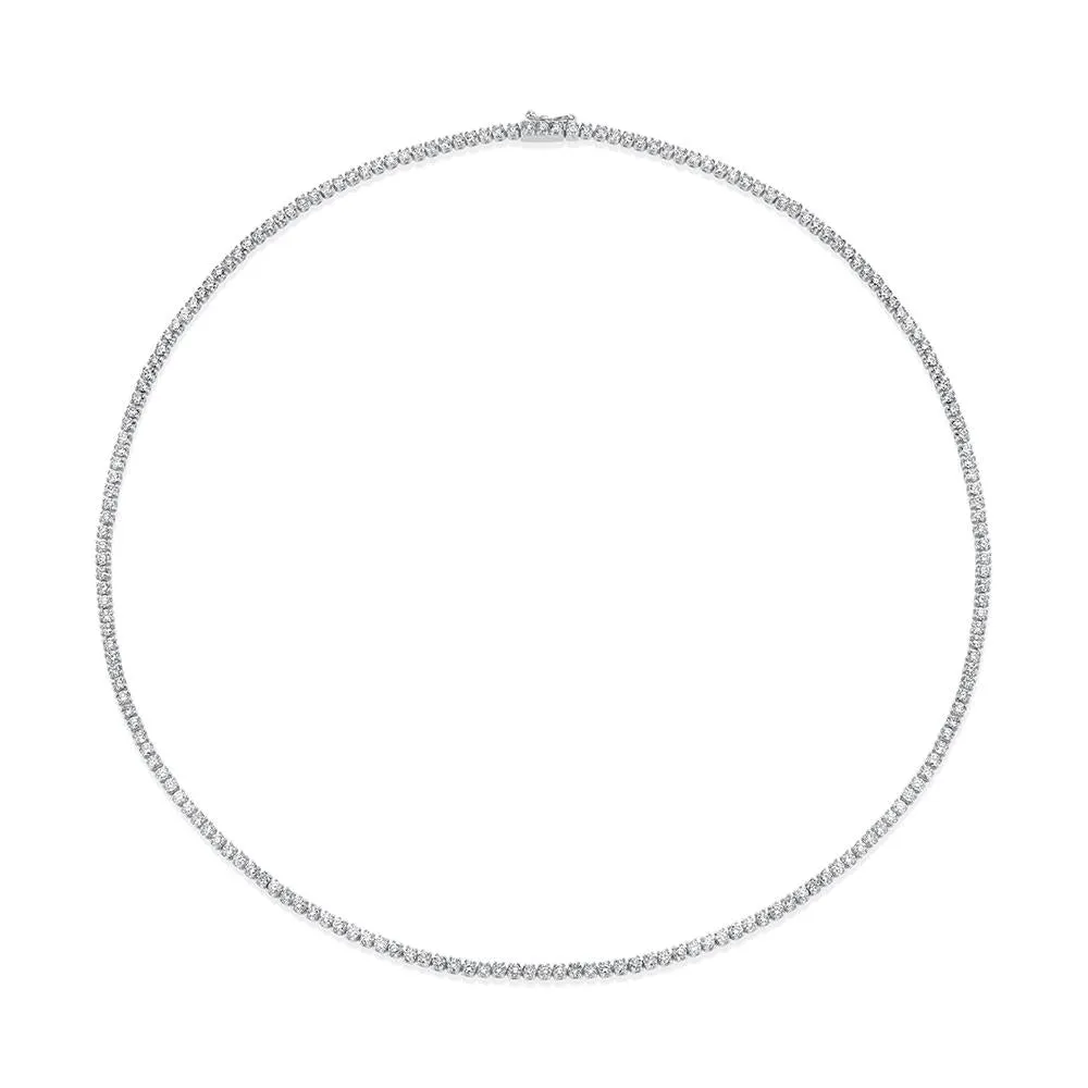 DIAMOND HEPBURN CHOKER 16" Anita Ko