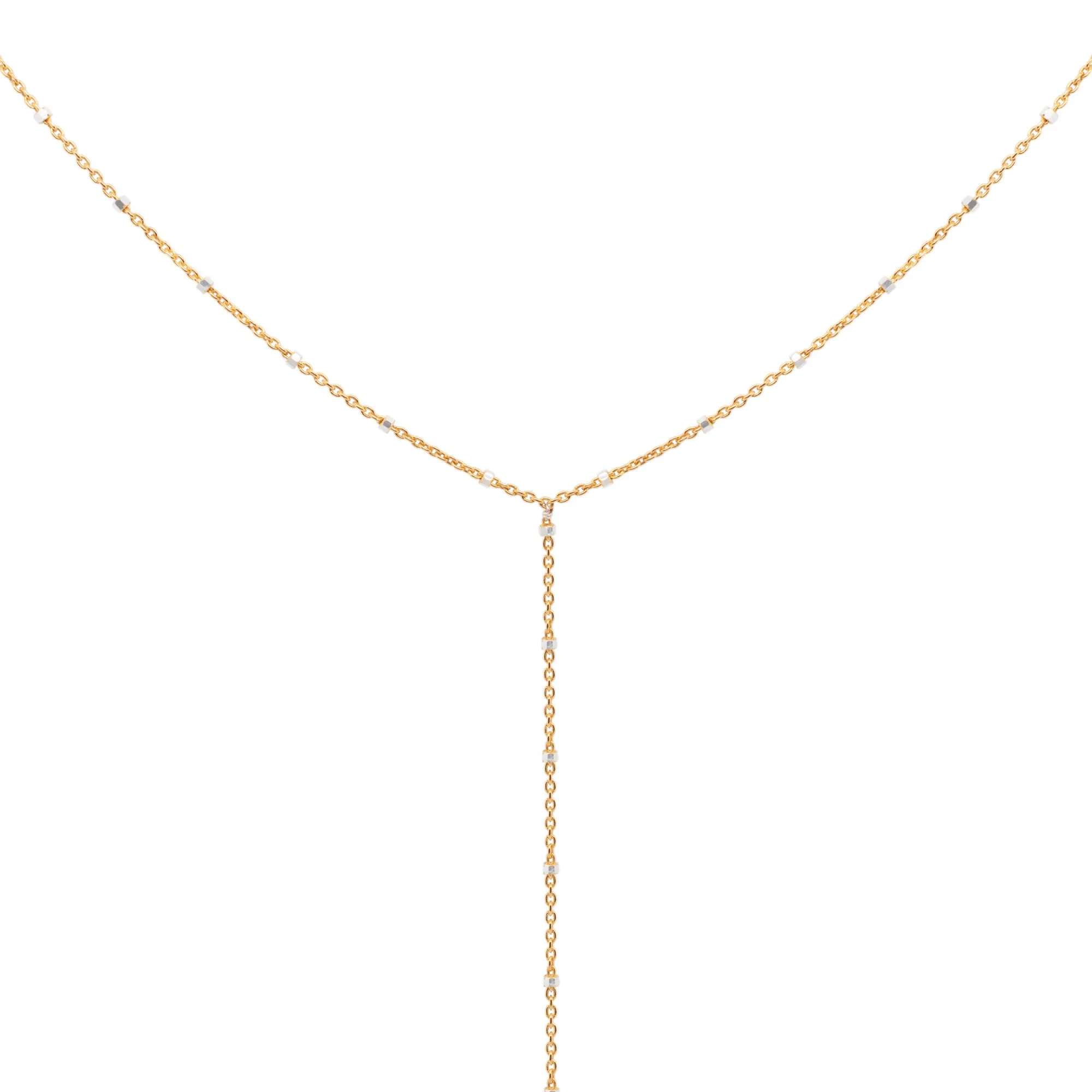 Disa Y 18K Gold Plated Necklace