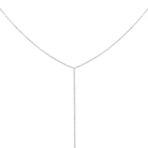 Disa Y Silver Necklace