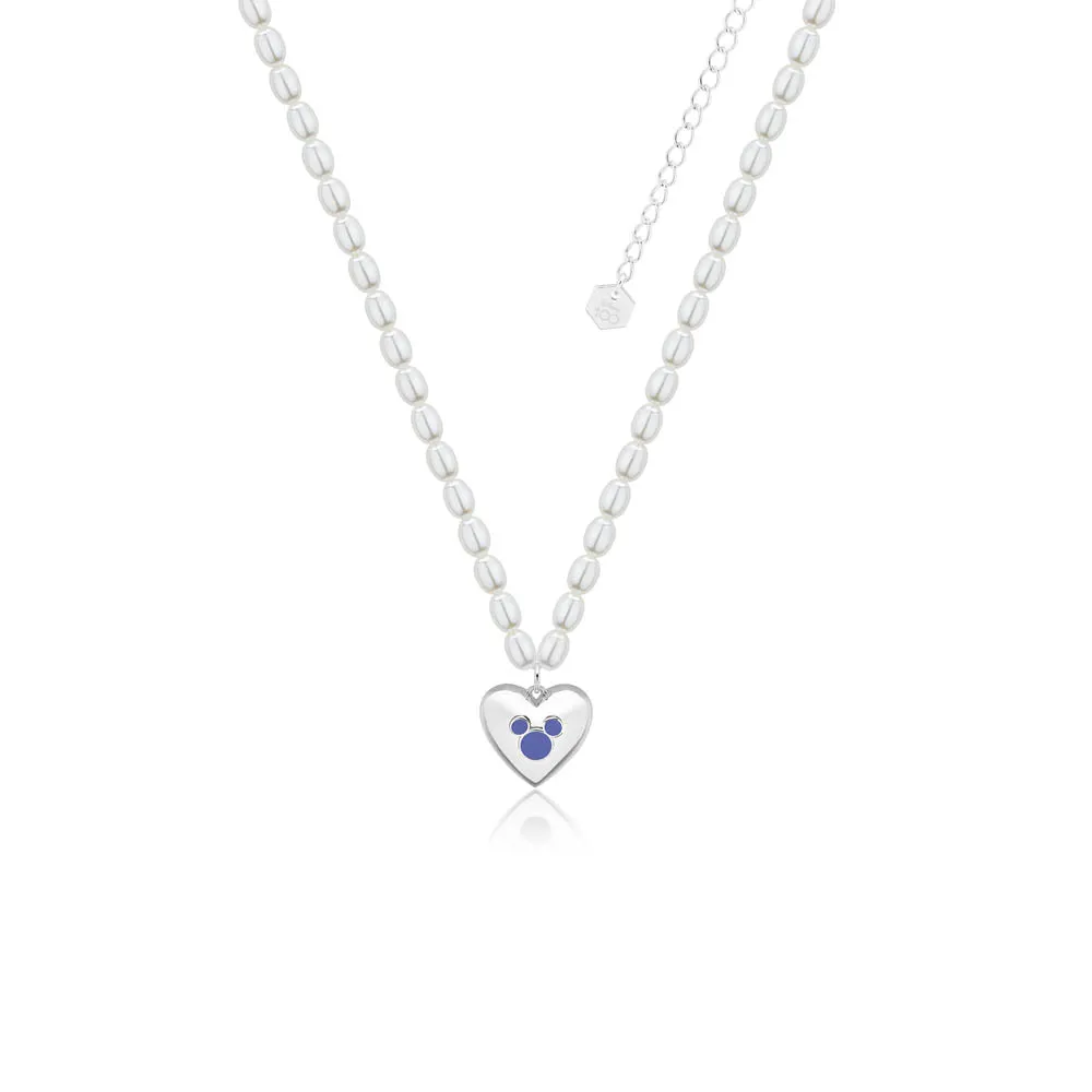 Disney Mickey Mouse Pearl Necklace Shiels