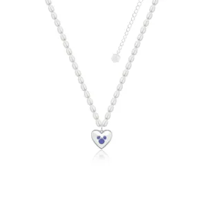 Disney Mickey Mouse Pearl Necklace Shiels