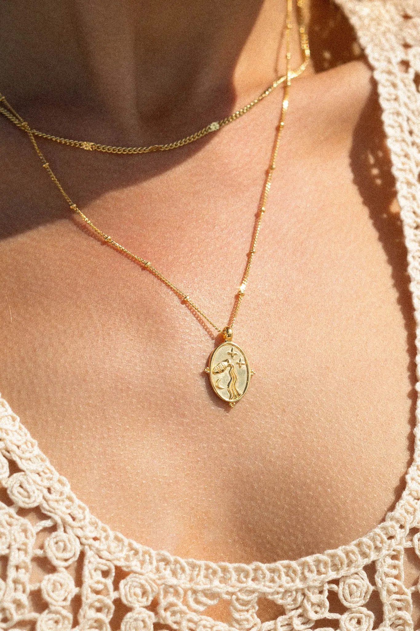 Dot chain necklace (40cm) Wildthings Collectables