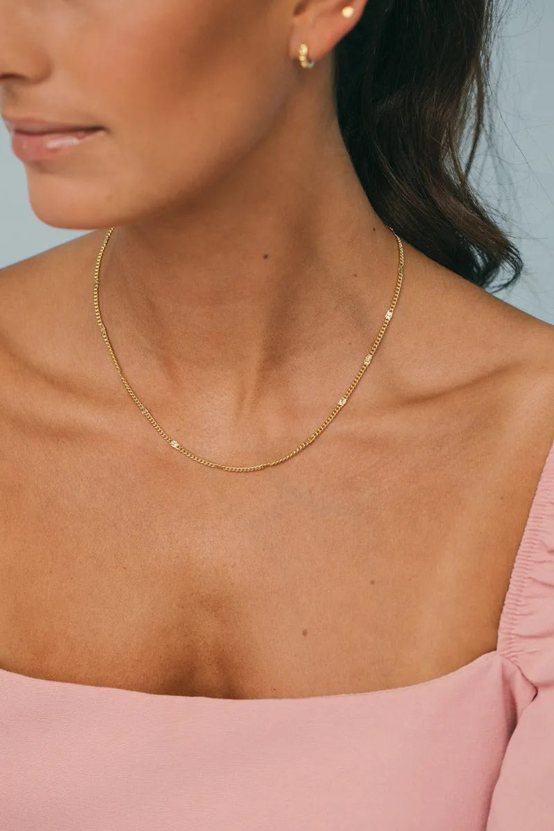 Dot chain necklace (40cm) Wildthings Collectables