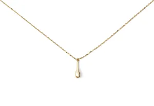 Drop 14K Gold Necklace