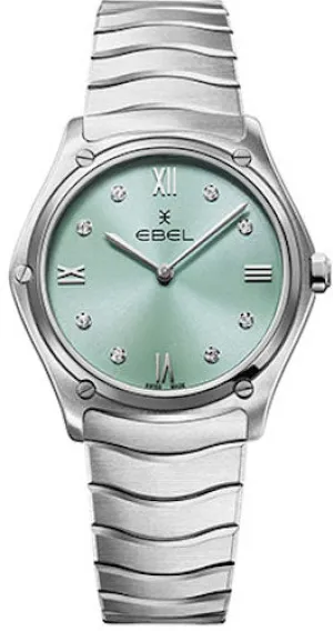 Ebel Sport Classic Mint Blue Ladies Watch