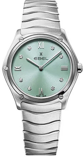 Ebel Sport Classic Mint Blue Ladies Watch
