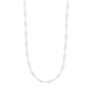 Eden 14K Gold Necklace w. White Pearls