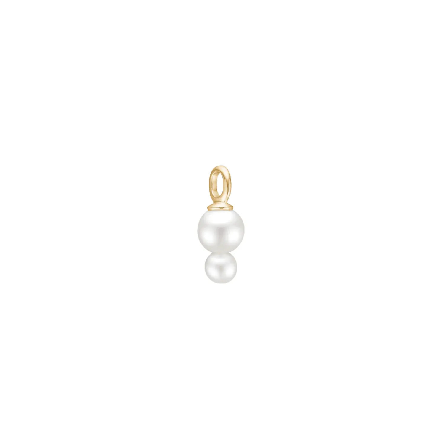 Eden 14K Gold Pendant w. White Pearls