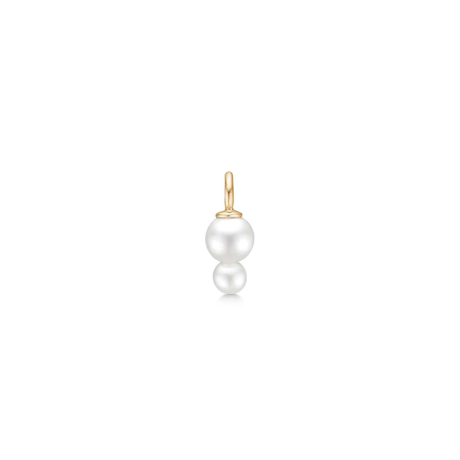 Eden 14K Gold Pendant w. White Pearls