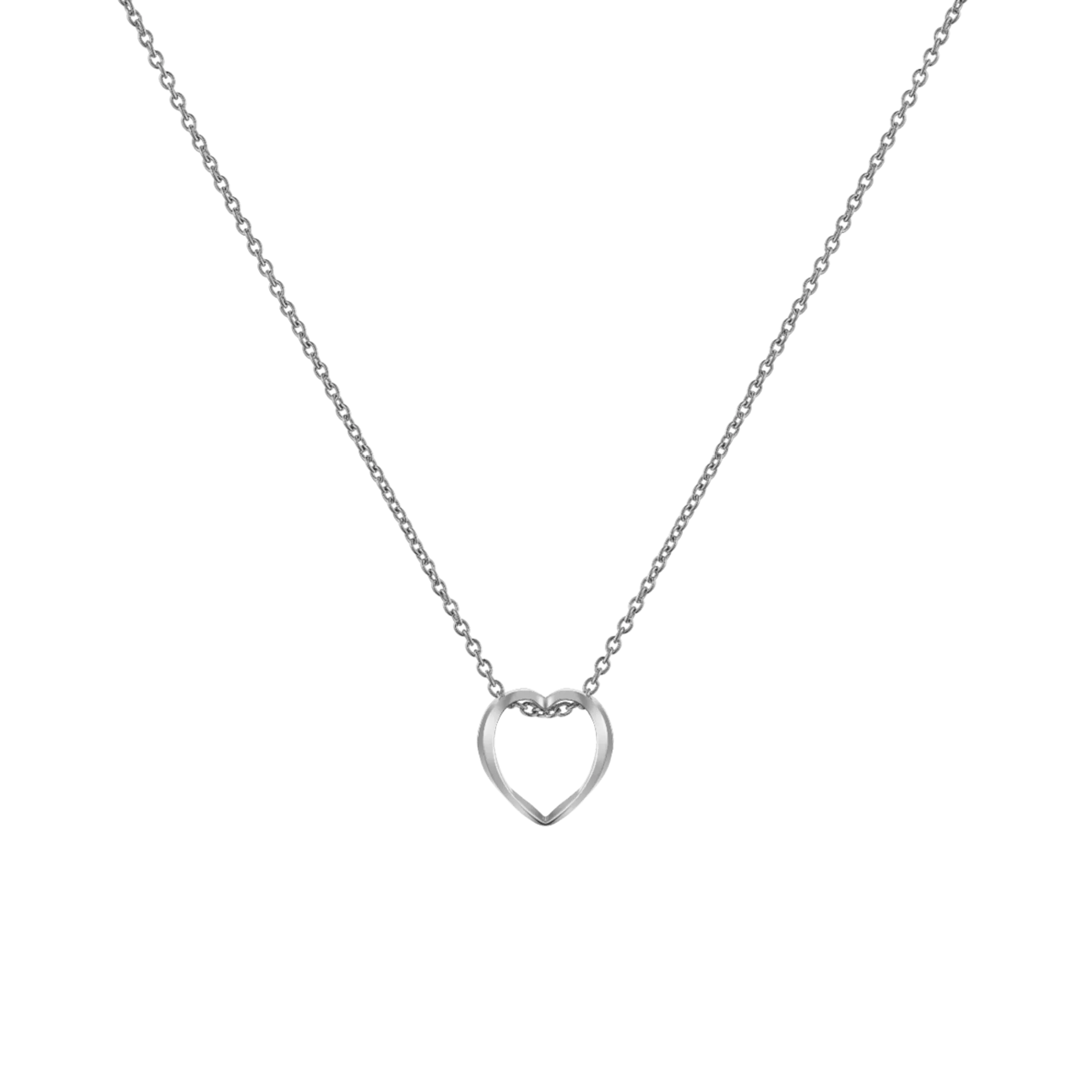 Elan Le Coeur Necklace Silver Daniel Wellington