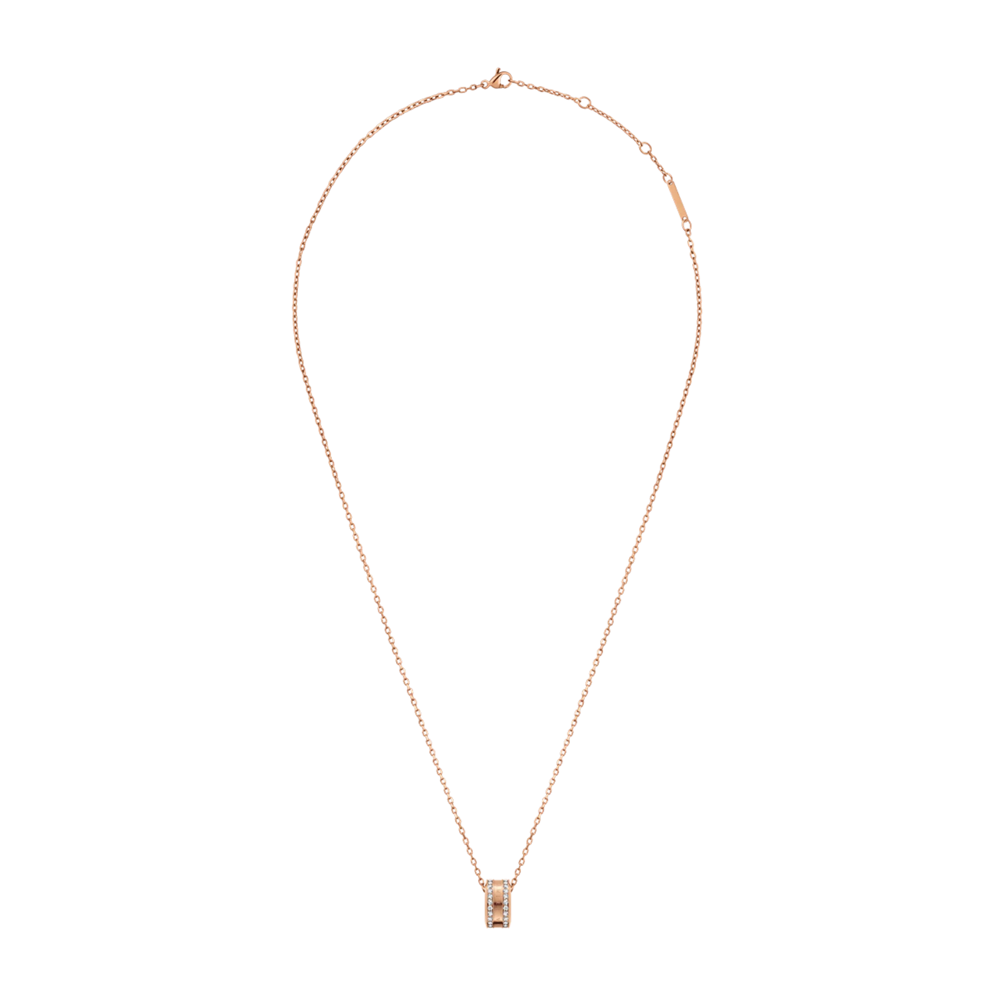 Elan Lumine Necklace Rose Gold Daniel Wellington