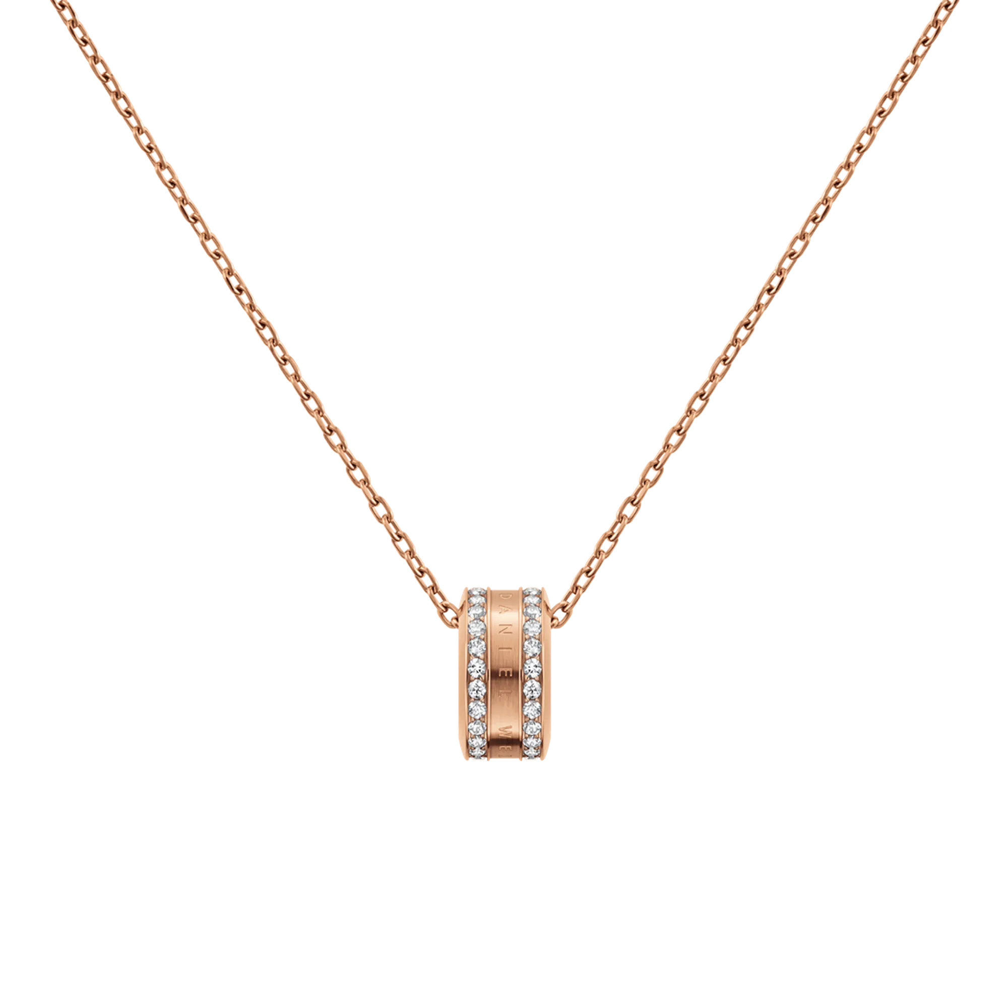 Elan Lumine Necklace Rose Gold Daniel Wellington
