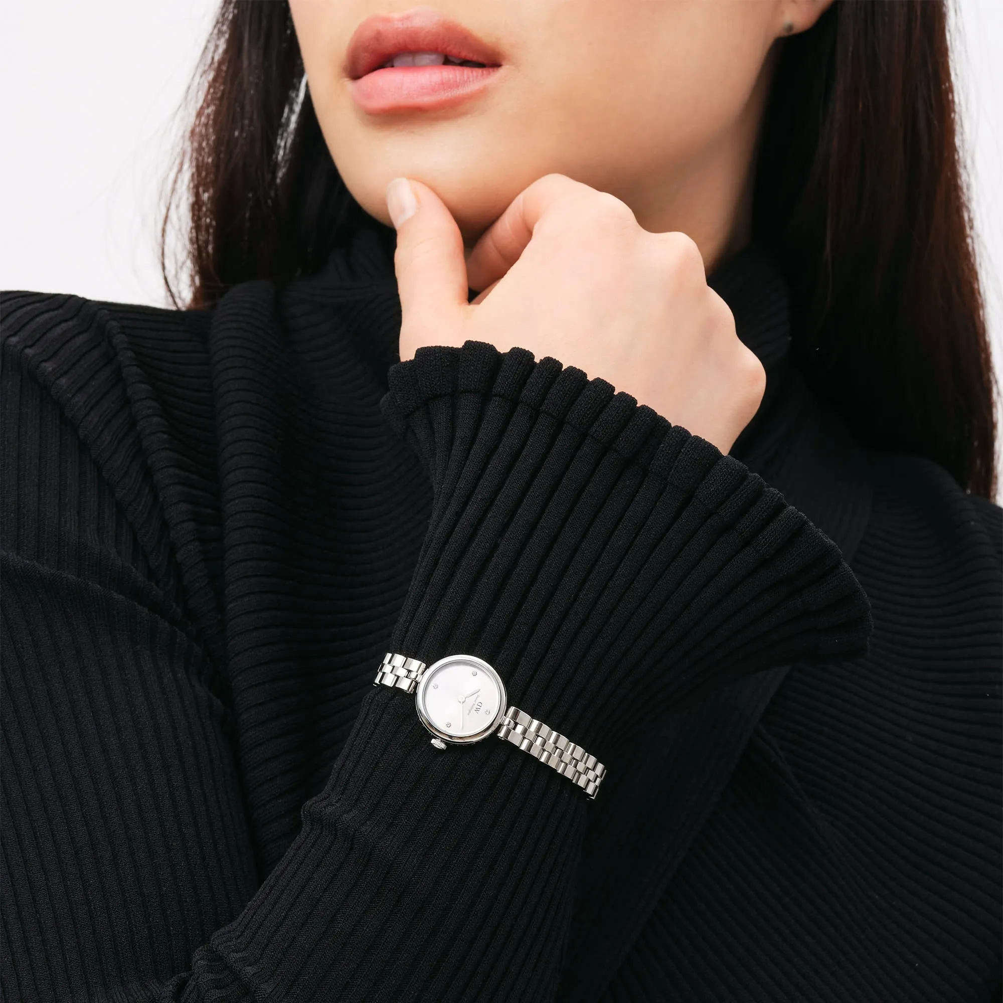 Elan Lumine Unitone SIlver Daniel Wellington