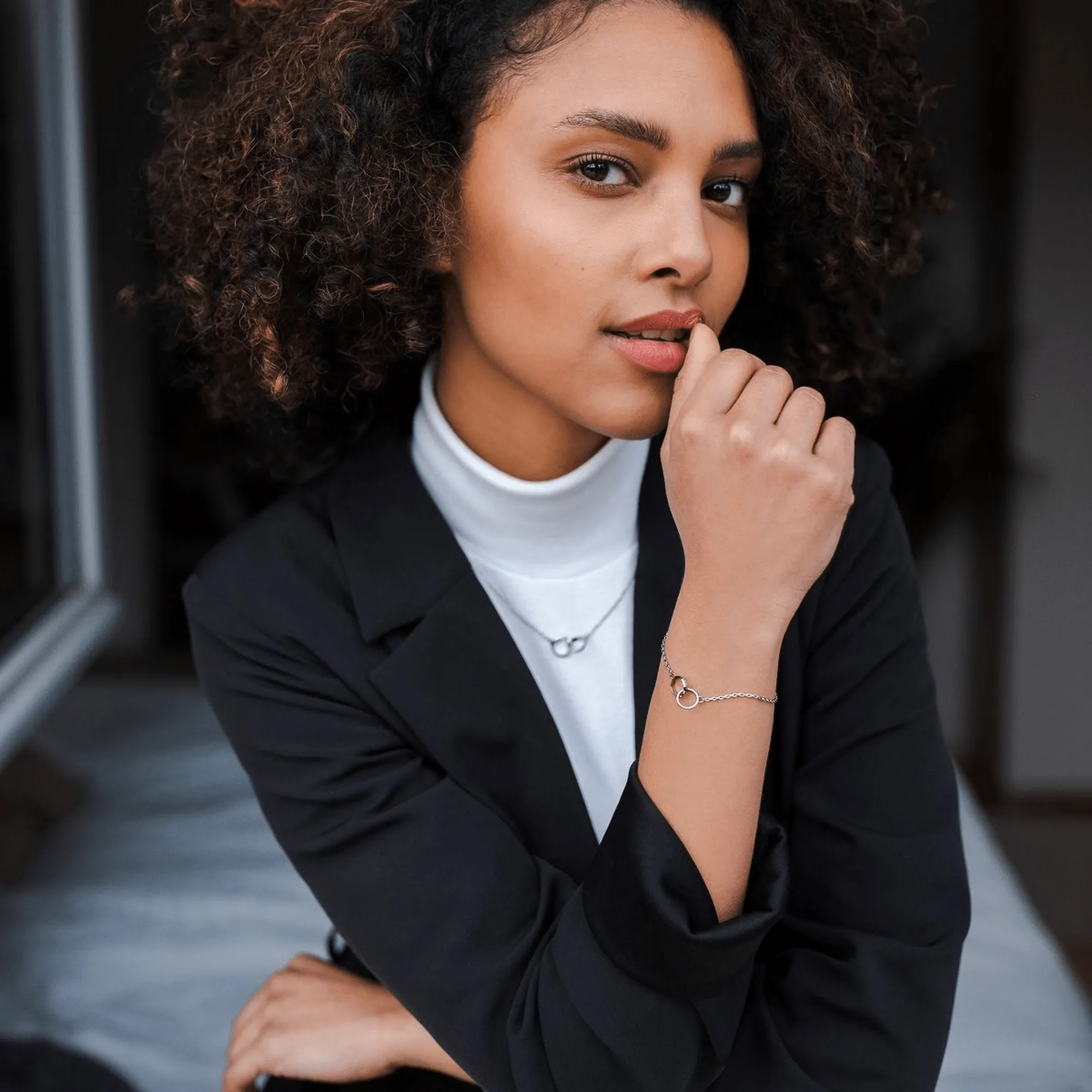Elan Unity Necklace Silver Daniel Wellington