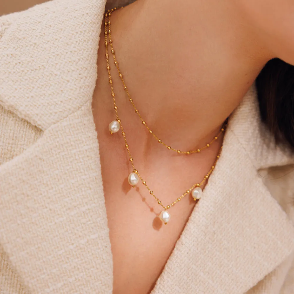 Emmy Pearl Necklace Caroline Svedbom