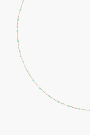Enamel Bead Necklace
