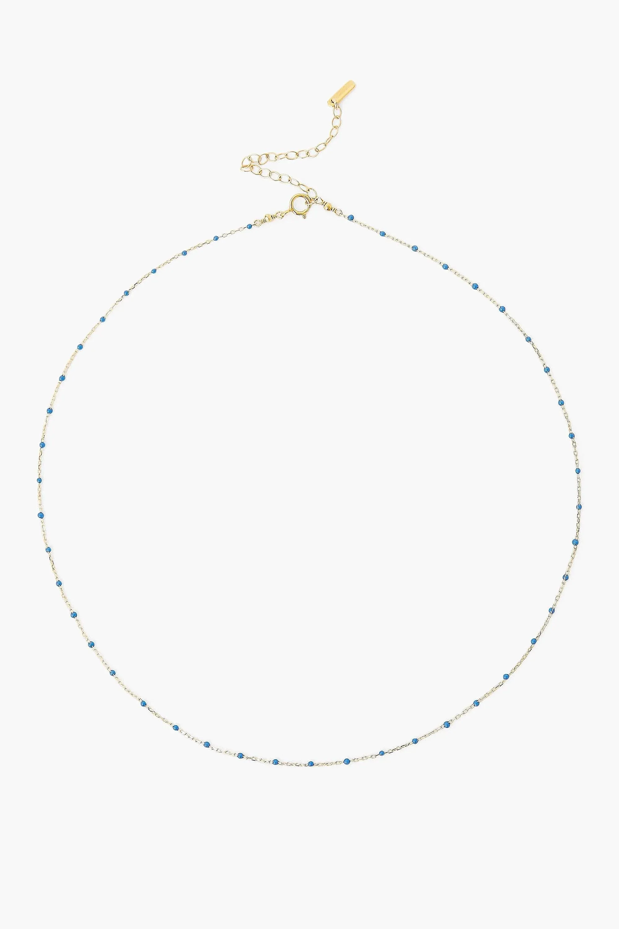 Enamel Bead Necklace