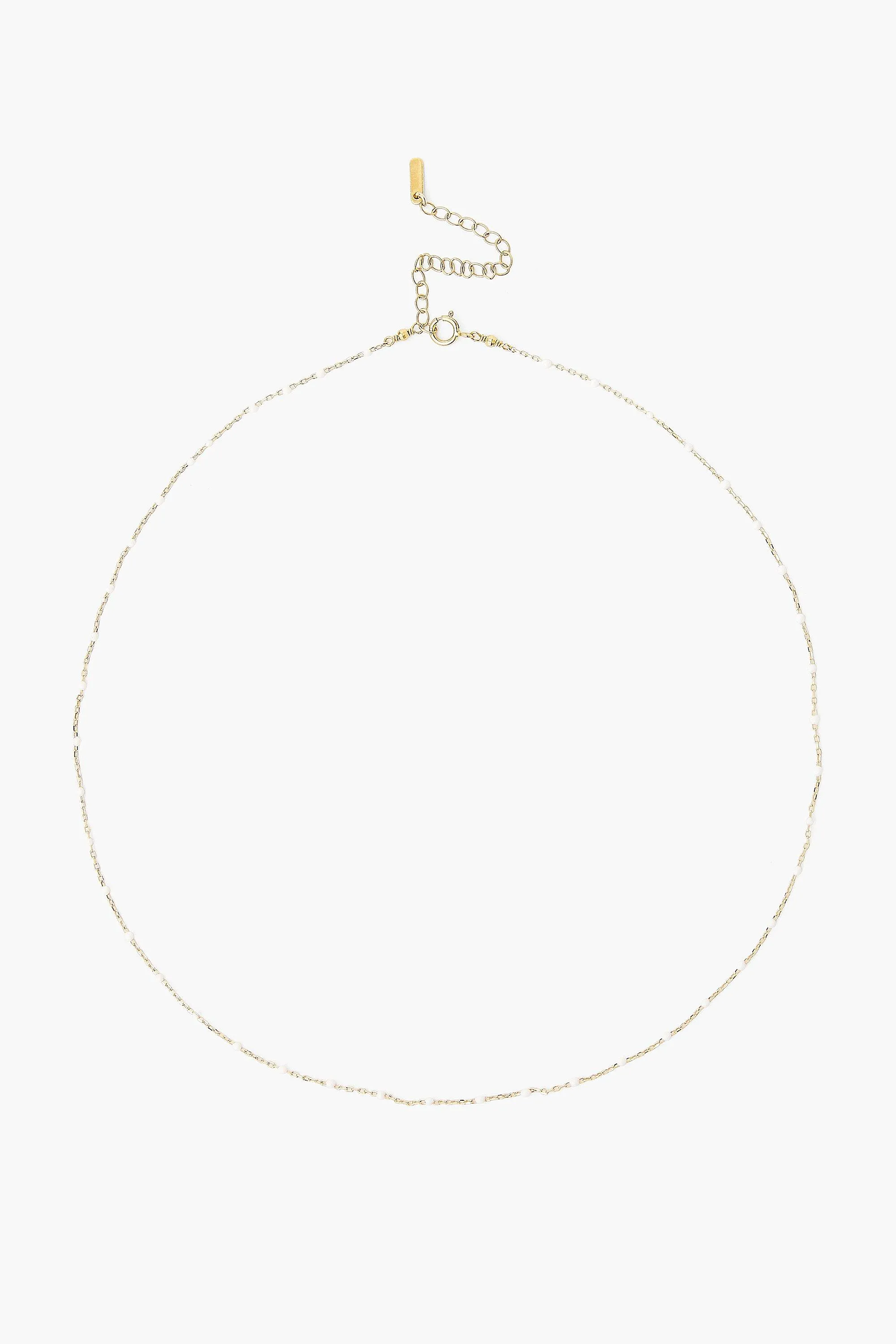 Enamel Bead Necklace
