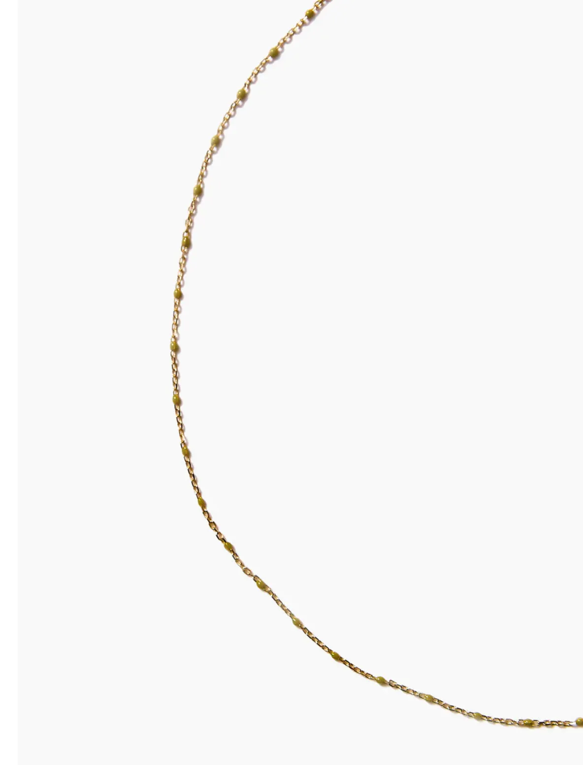 Enamel Bead Necklace