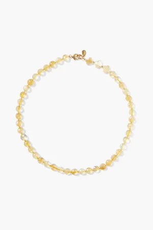 Enid Necklace ~Citrine
