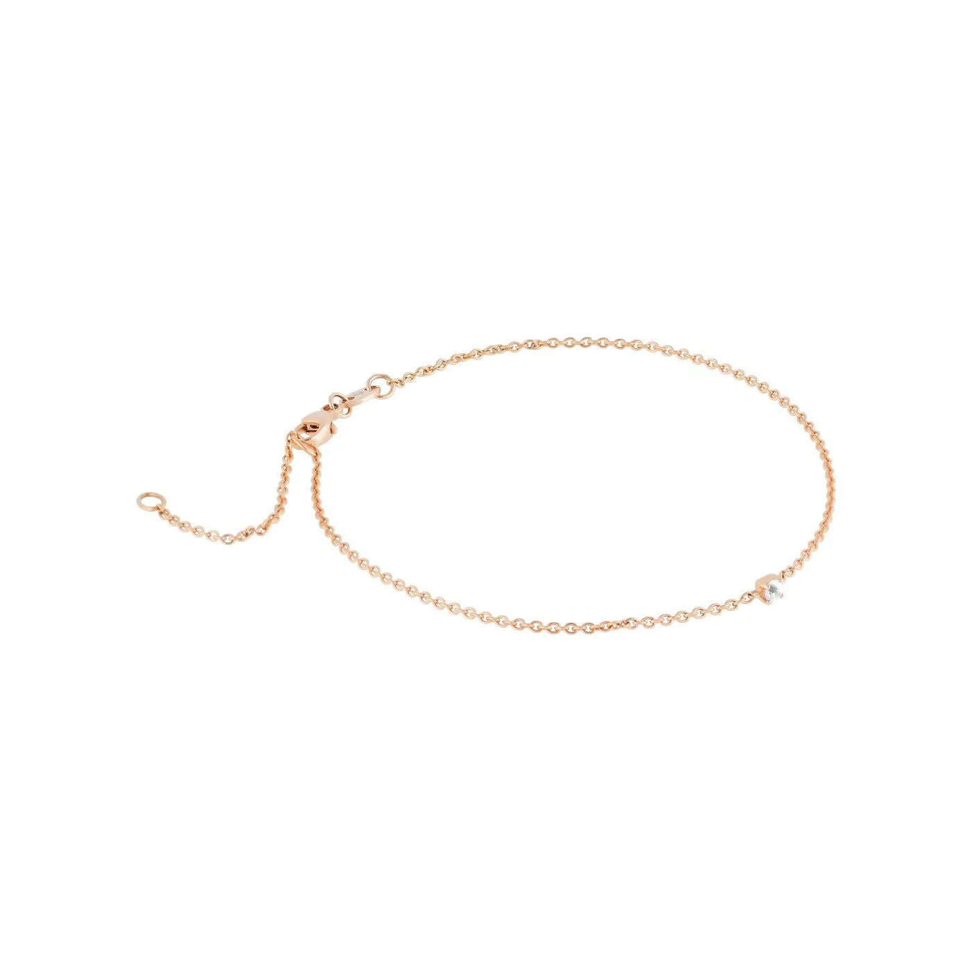 Essential Treat 18K Rosegold Bracelet w. Sapphires