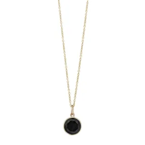 Eternity 18K Gold Necklace w. Diamond