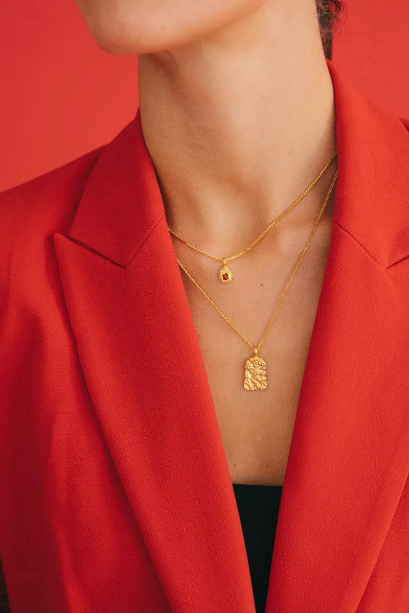 Etheral Haze Necklace Gold Plated Wildthings Collectables