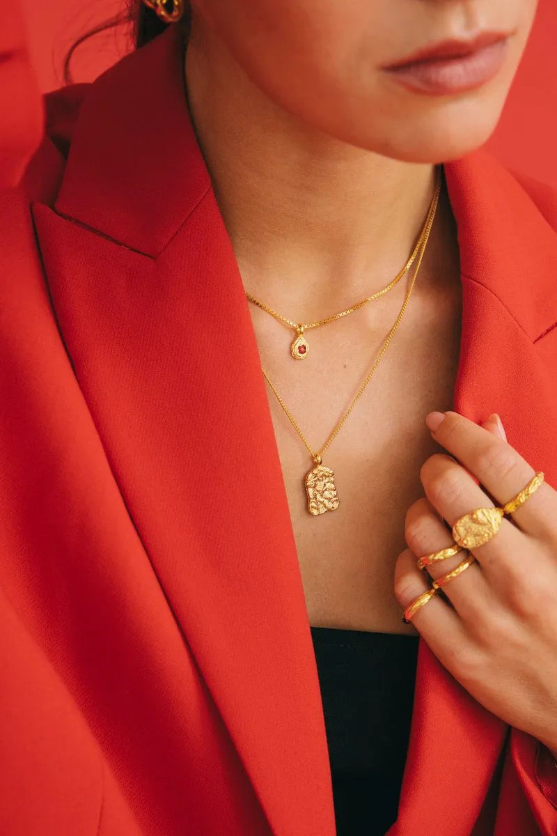 Etheral Haze Necklace Gold Plated Wildthings Collectables
