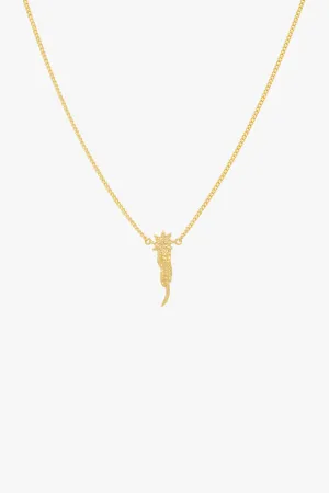 Falling star necklace gold plated Wildthings Collectables
