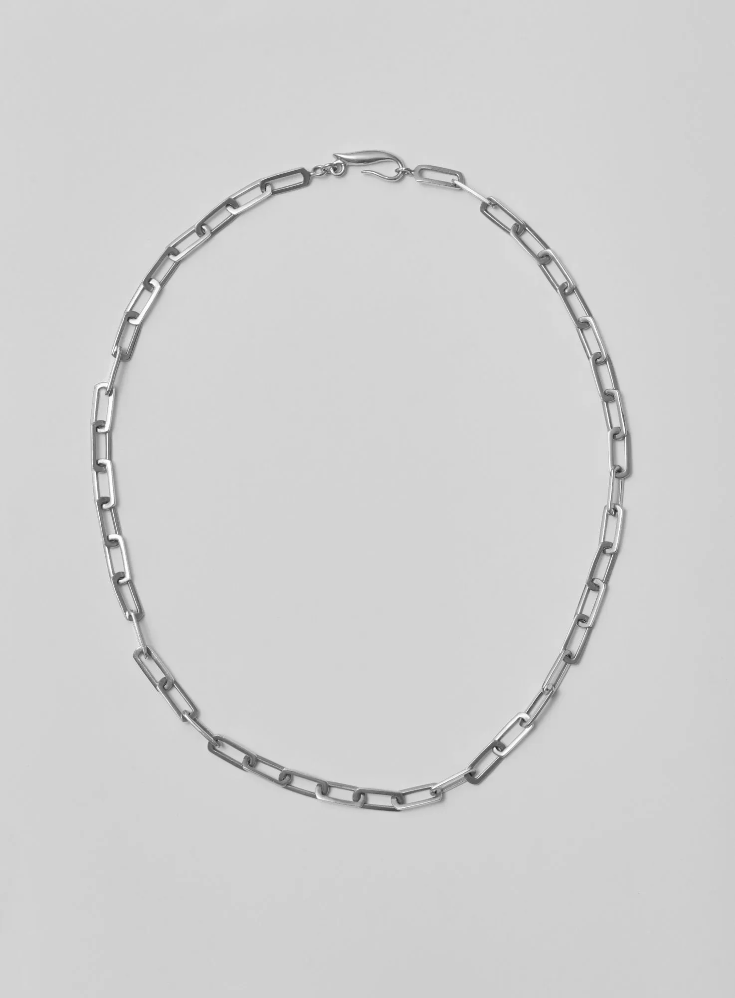 Fat Collect Silver Necklace