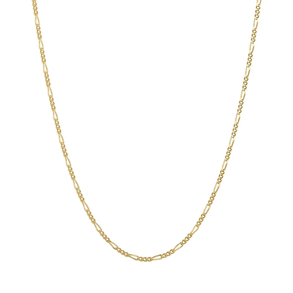 Figaro chain 18K Gold Plated Necklace